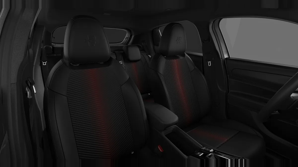 Alfa Romeo Junior Ibrida en renting en Elche — Interior