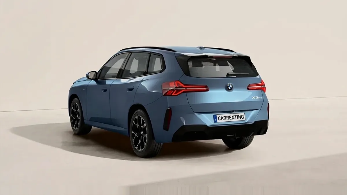 BMW X3 20d xDrive en renting en Elche — Delantera