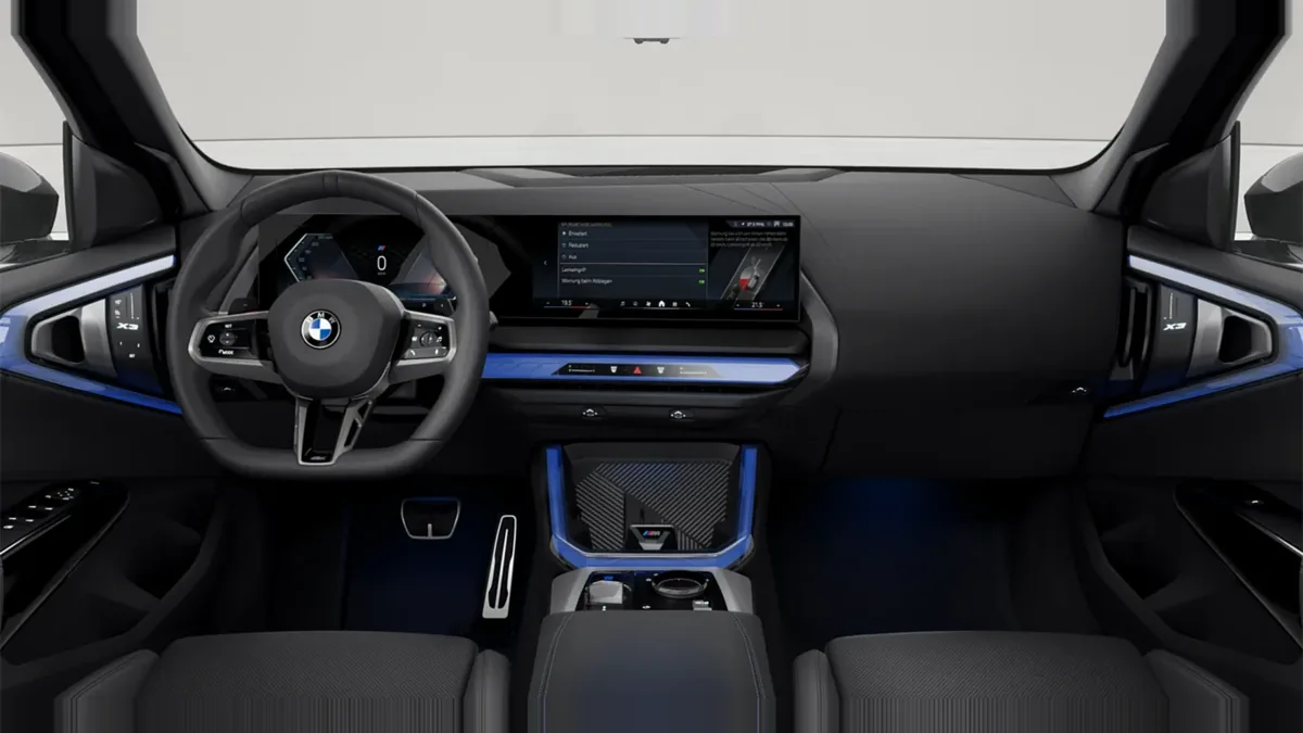 BMW X3 20d xDrive en renting en Elche — Interior