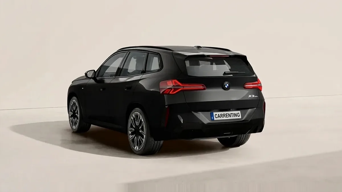 BMW X3 30e xDrive en renting en Elche — Trasera