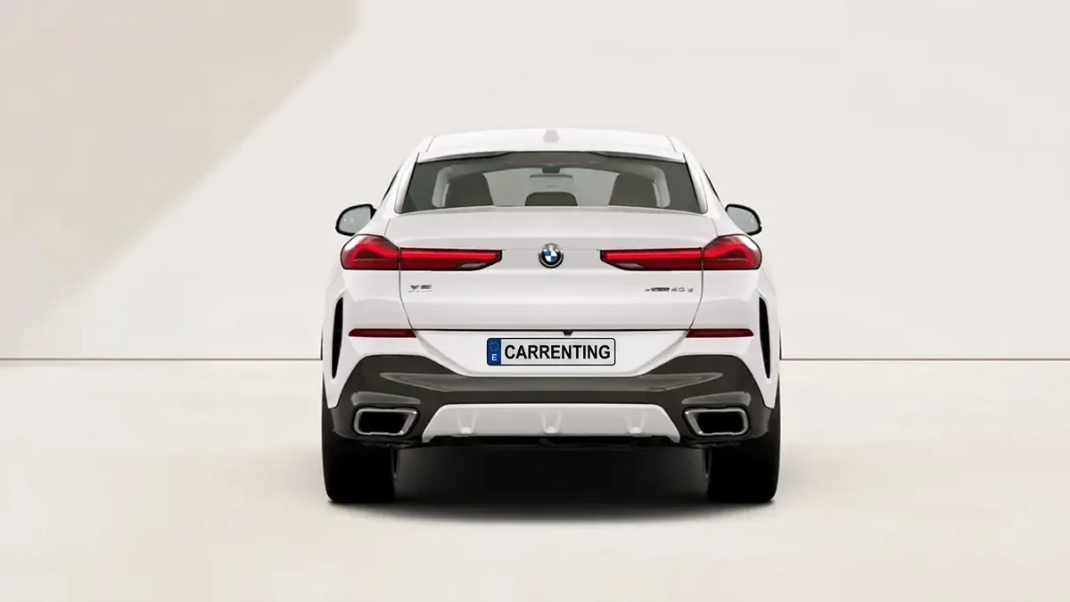 BMW X6 xDrive 40d M Sport en renting en Elche — Trasera