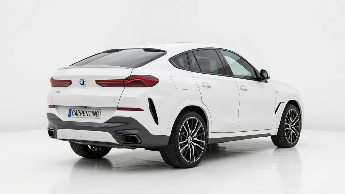 BMW X6 xDrive 40d M Sport en renting en Elche — Delantera