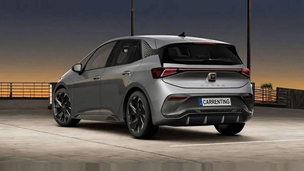 CUPRA Born e-Boost Pack Advanced Plus en renting en Elche — Delantera
