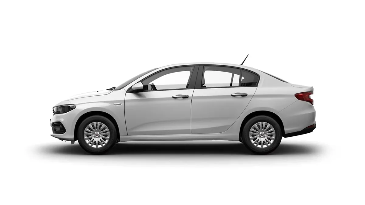 Fiat Tipo Sedán 1.6 Diésel 96kW (130CV) en renting en Elche — Lateral