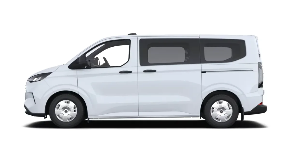 Ford TRANSIT CUSTOM Kombi 2.0 EcoBlue 100kW 320 L1 Trend en renting en Elche — Lateral