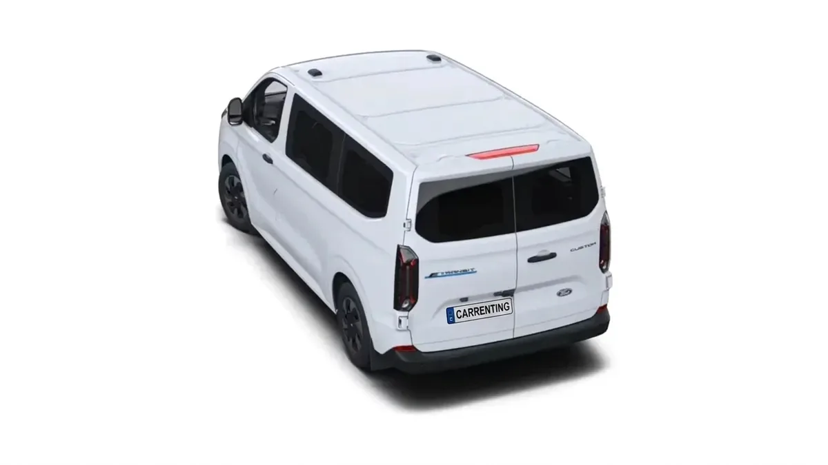 Ford TRANSIT CUSTOM  Kombi BEV 83kWh 100kW 340 L1 Trend en renting en Elche — Trasera