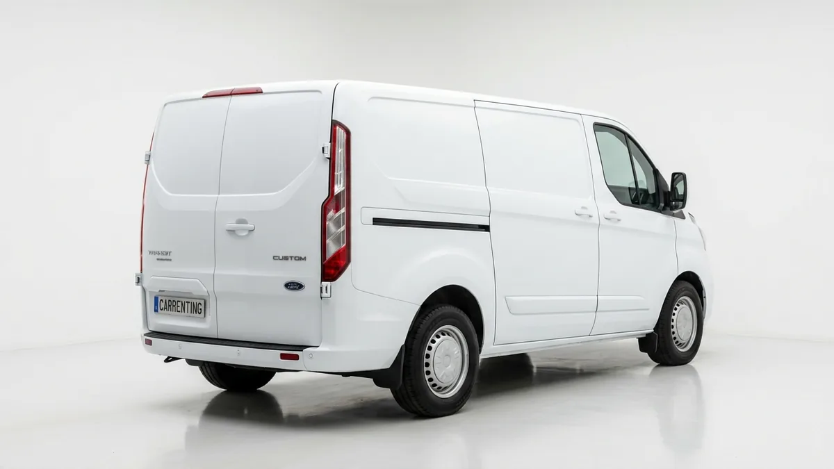 Ford Transit Custom N1 VAN FT280 L1 Trend 2.0 EcoBlue 100kW - ISOTERMO en renting en Elche — Trasera