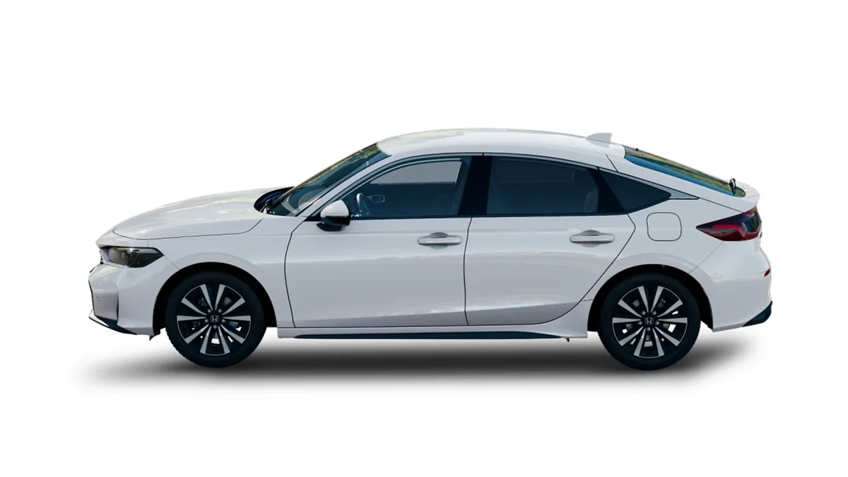 Honda Civic 2.0 i-MMD Elegance 184CV en renting en Elche — Trasera