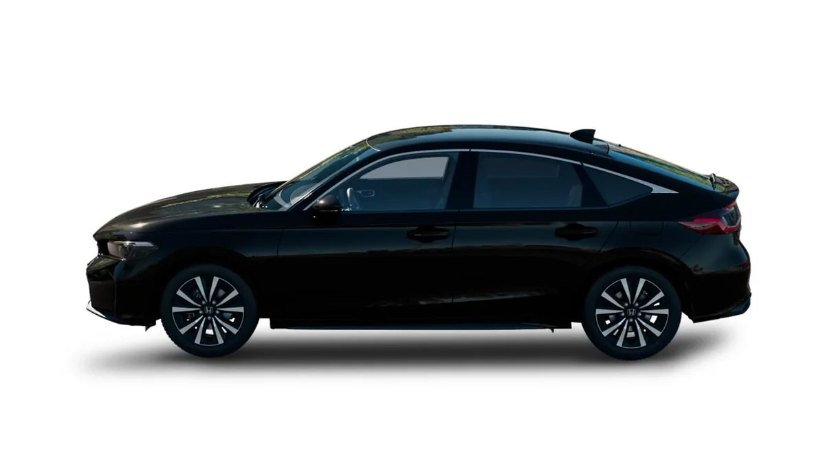Honda Civic 2.0 i-MMD Elegance 184CV en renting en Elche — Lateral