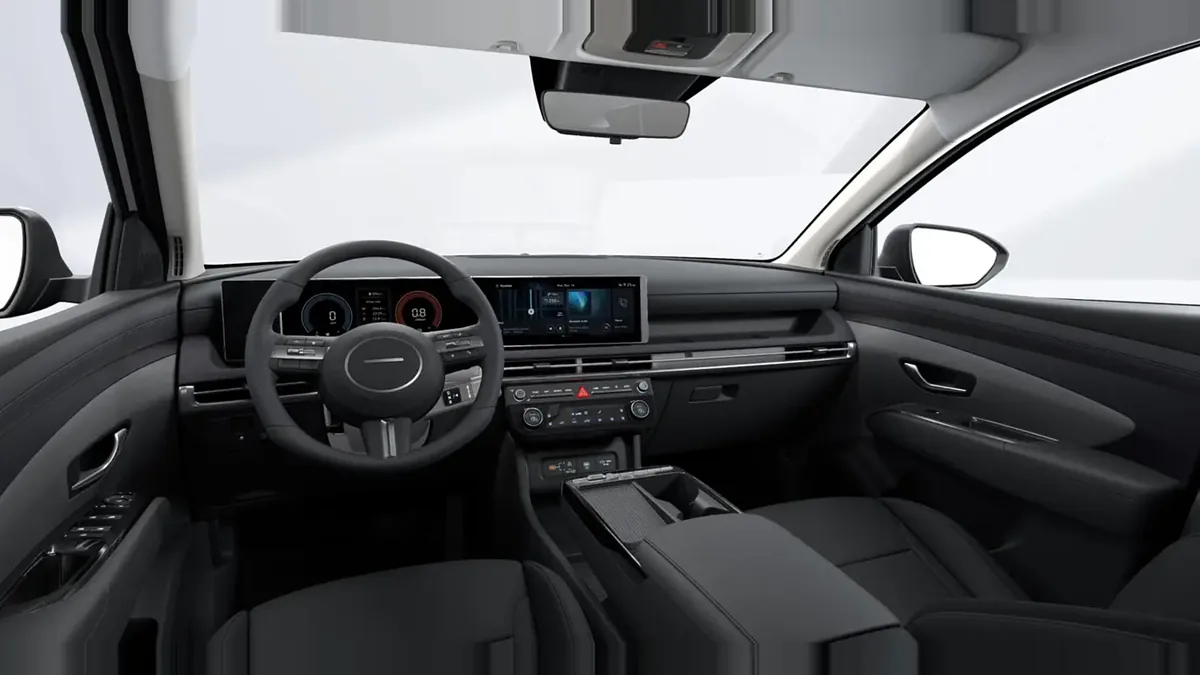 Hyundai Tucson Híbrido 1.6T HEV Klass AT 239CV en renting en Elche — Delantera