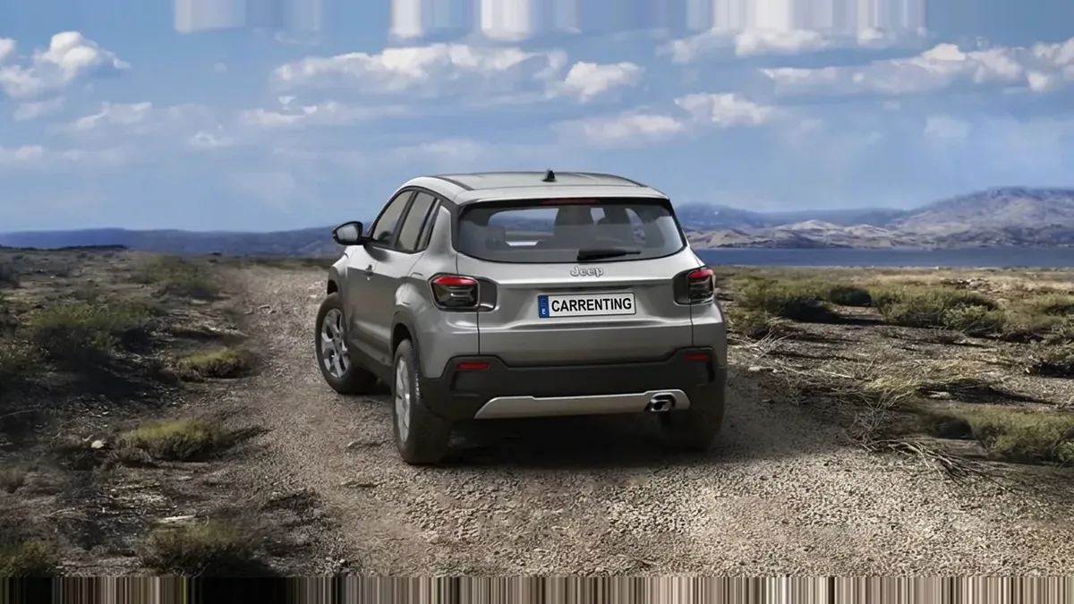 Jeep AVENGER E-HYBRID ALTITUDE en renting en Elche — Delantera