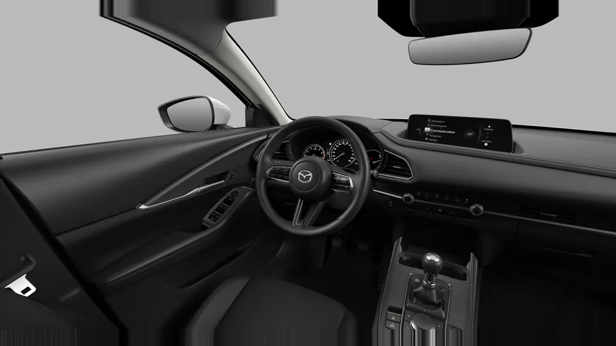 Mazda CX 30 2.5L e-SkyAct G MHEV 103kW Prime-Line en renting en Elche — Delantera