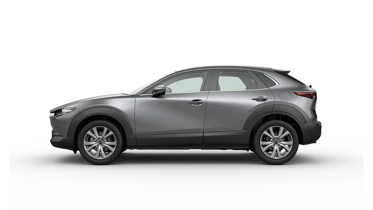 Mazda CX-30 e-SKYACT G MHEV Centre-Line en renting en Elche — Lateral
