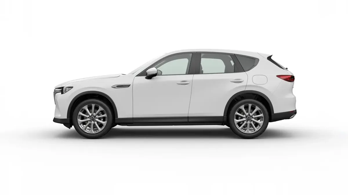 Mazda CX-60 e-Skyactiv MHEV RWD Exclusive-Line II en renting en Elche — Trasera