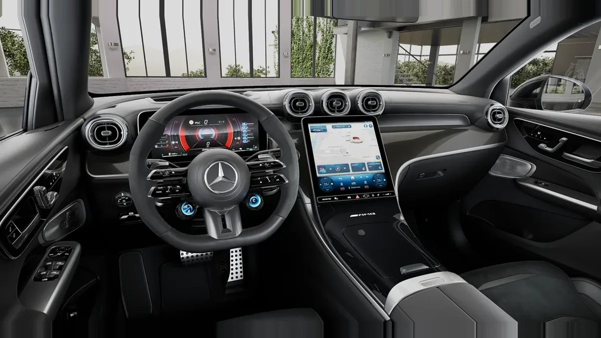 Mercedes-AMG GLC Coupé 63 S E Performance en renting en Elche — Delantera