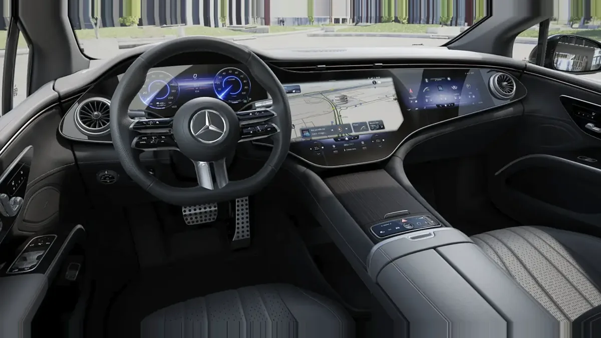 Mercedes-Benz EQS 350 Edition en renting en Elche — Delantera