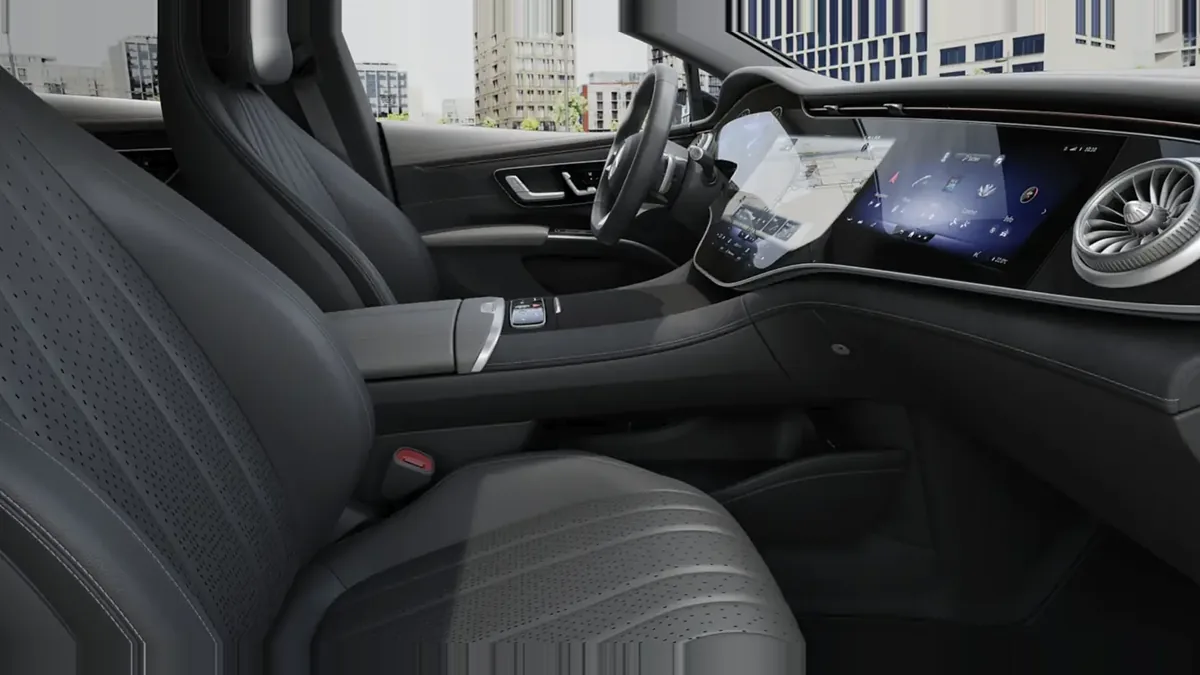 Mercedes-Benz EQS 350 Edition en renting en Elche — Interior