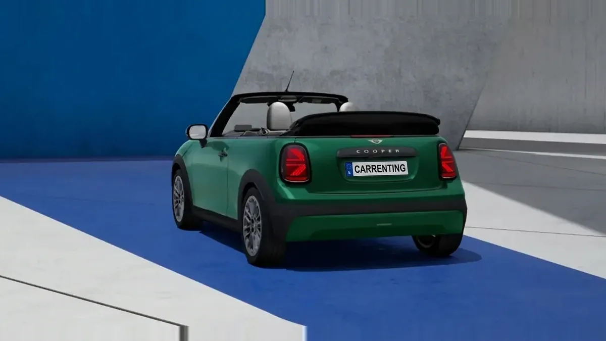 MINI Cooper C Cabrio Classic en renting en Elche — Trasera