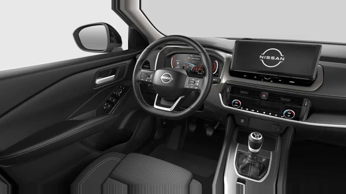Nissan Qashqai DIG-T 103kW (140CV) MHEV 4x2 Acenta Deep Blue Ocean en renting en Elche — Interior