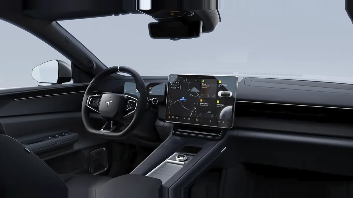 Polestar 4 Long Range Single 200kW en renting en Elche — Delantera