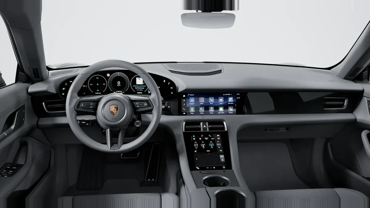 Porsche Taycan 4 en renting en Elche — Delantera