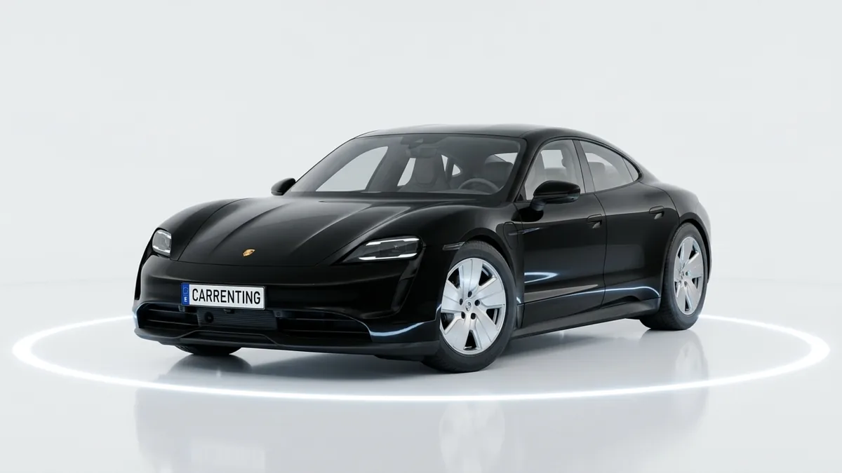 Renting Porsche Taycan