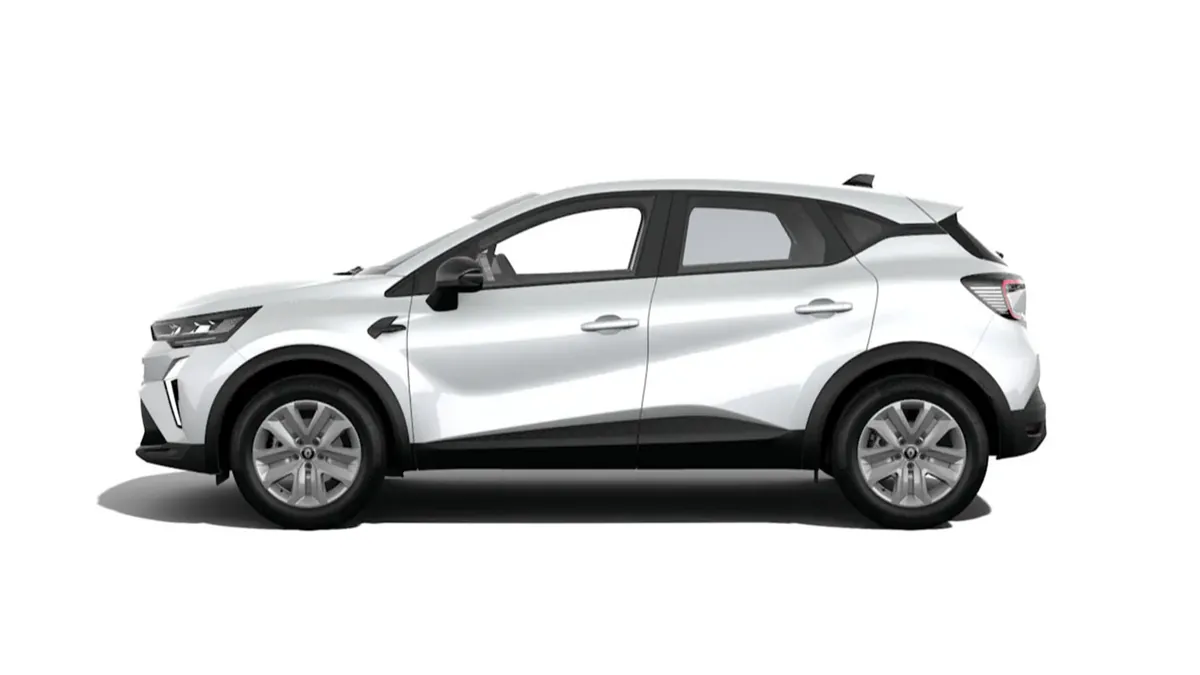 Renault Captur Evolution TCE 140cv DCE en renting en Elche — Lateral