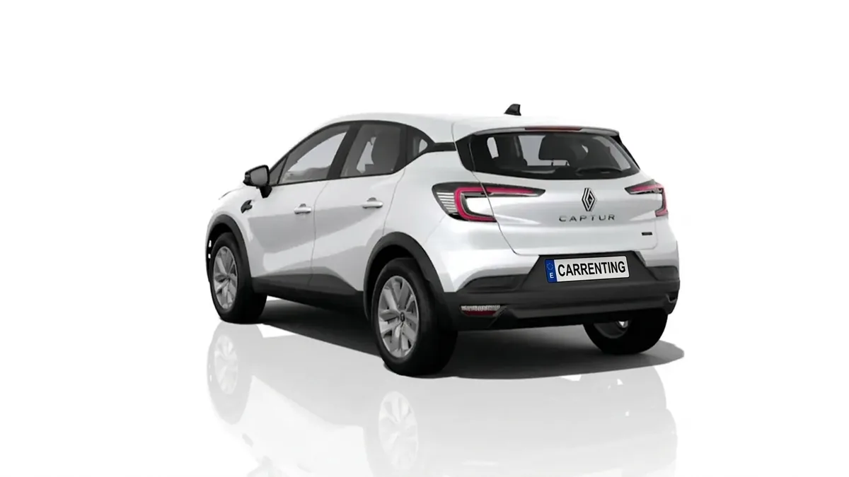 Renault Captur Evolution TCE 140cv DCE en renting en Elche — Trasera