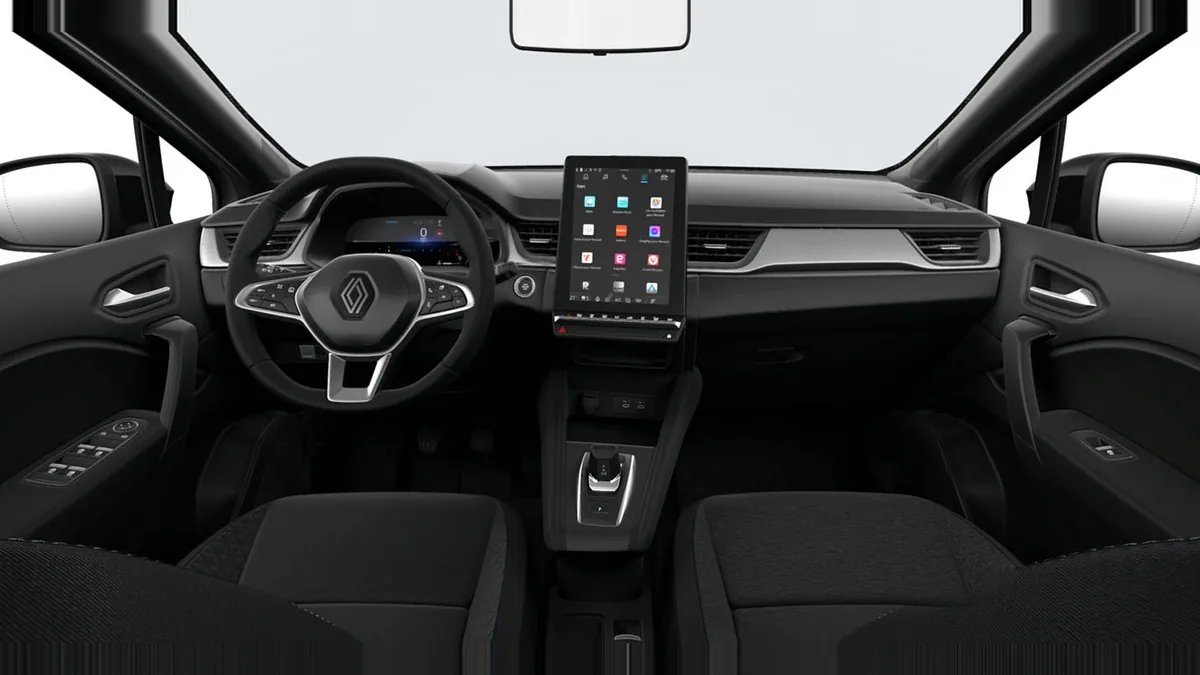 Renault Captur Evolution TCE 140cv DCE en renting en Elche — Delantera