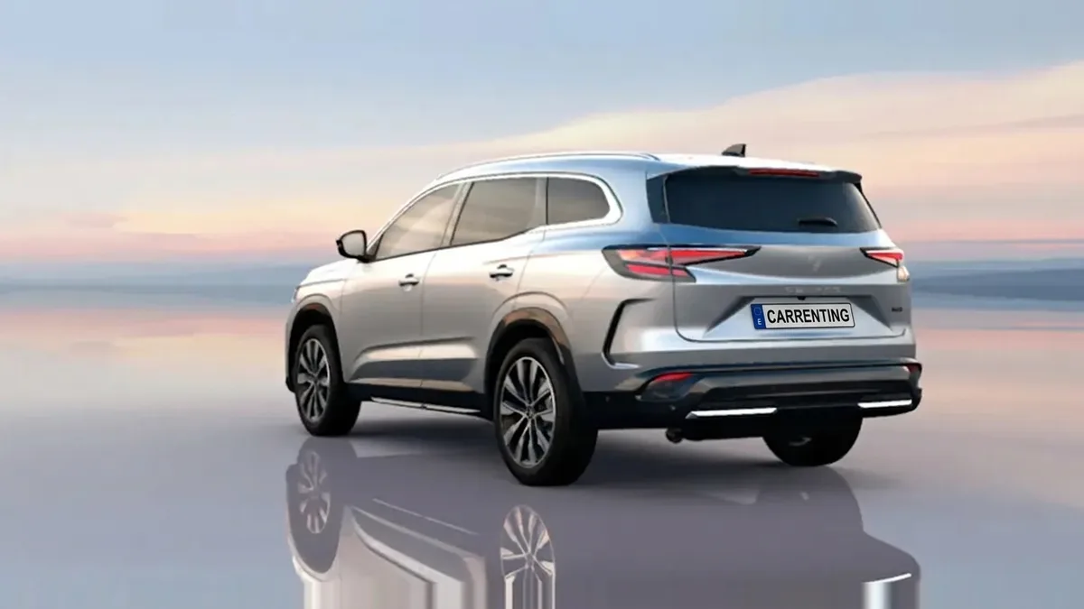 Renault ESPACE TECHNO E-TECH FULL HYBRID 200CV GA en renting en Elche — Trasera