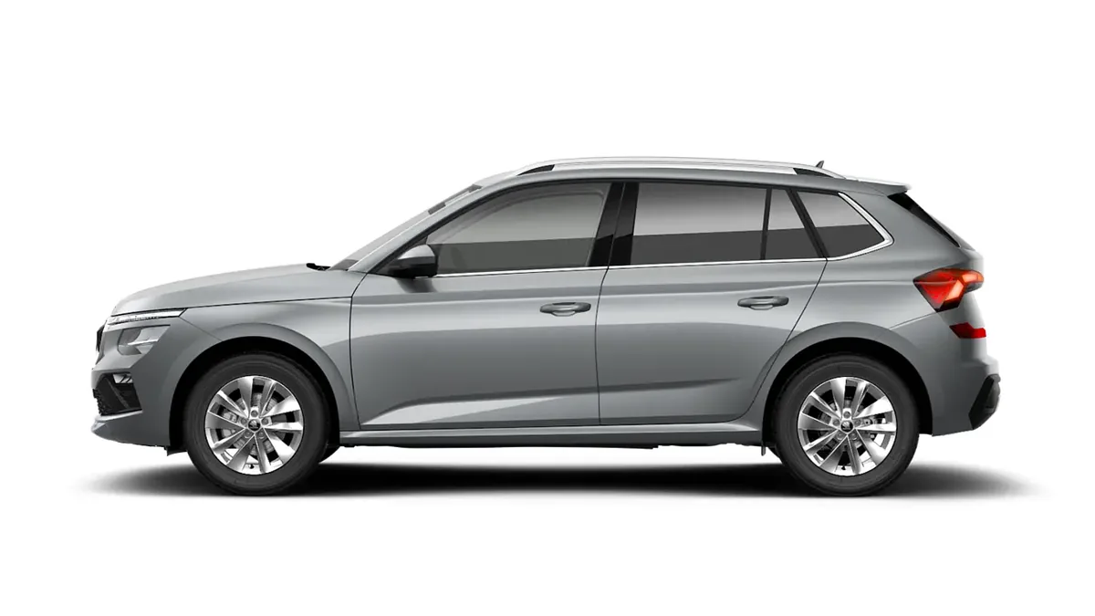Škoda Kamiq 1.5 TSI DSG Selection en renting en Elche — Delantera