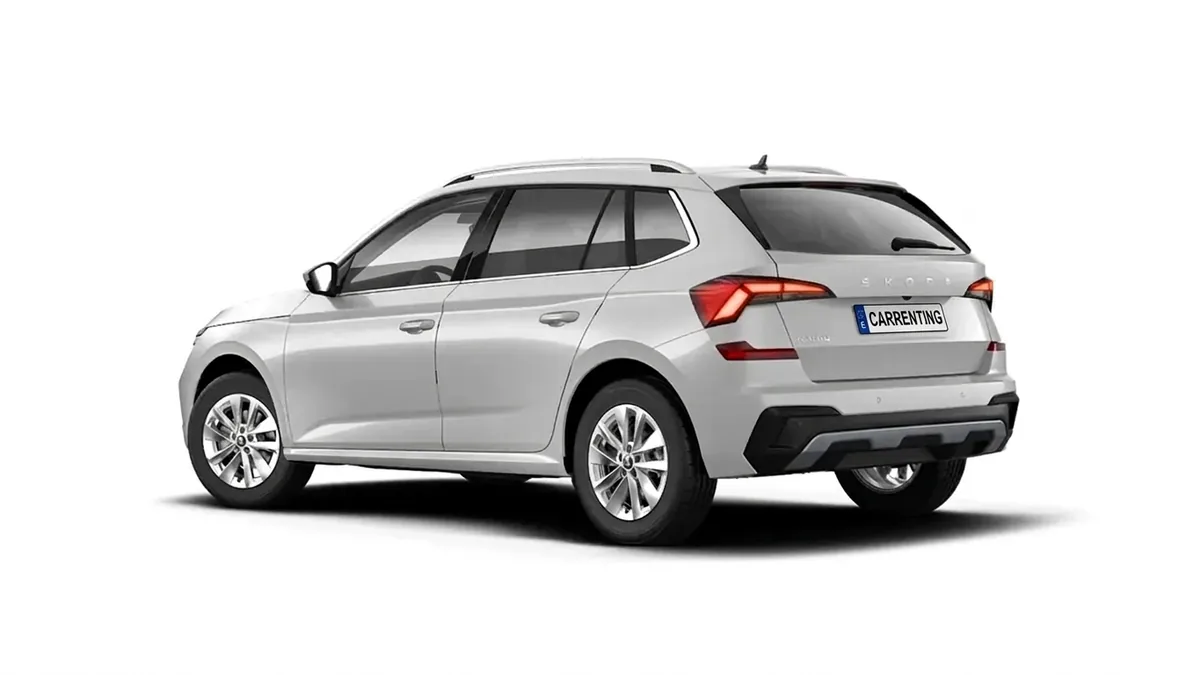 Škoda Kamiq 1.5 TSI DSG Selection en renting en Elche — Interior