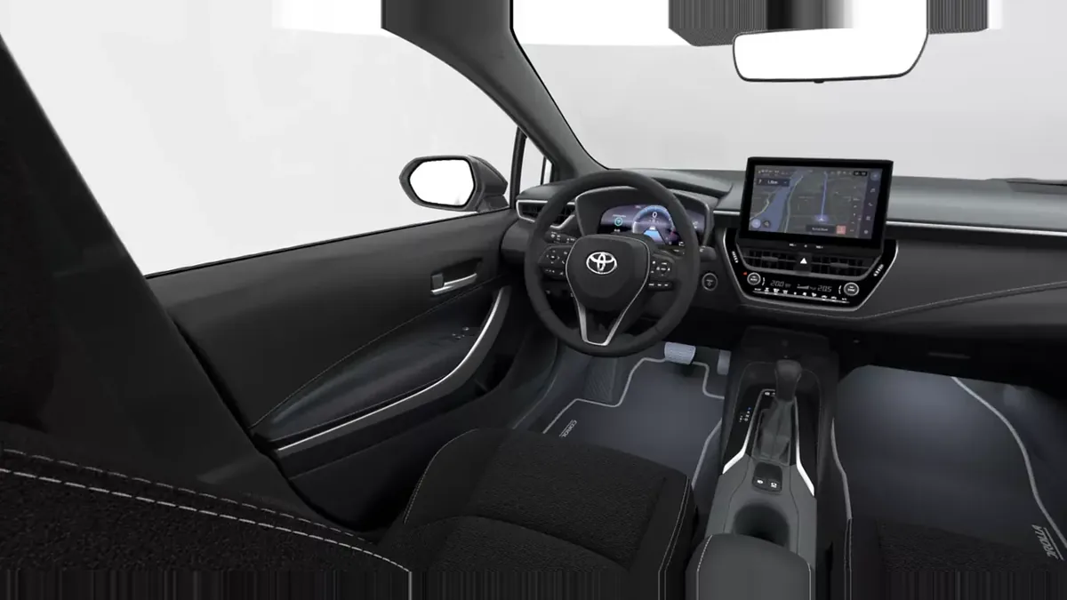Toyota Corolla 140H Active en renting en Elche — Interior