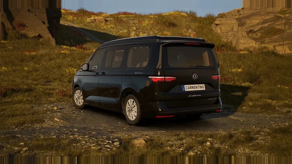 Volkswagen California Beach Tour 2.0 TDI 110kW (150CV) DSG en renting en Elche — Trasera