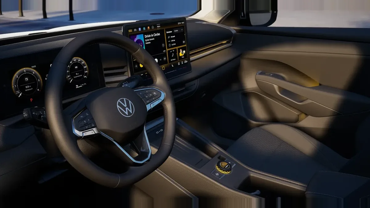 Volkswagen T-ROC Match 1.5 eTSI 85kW (116CV) DSG en renting en Elche — Interior